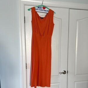 Lulu’s Orange Sleeveless Dress